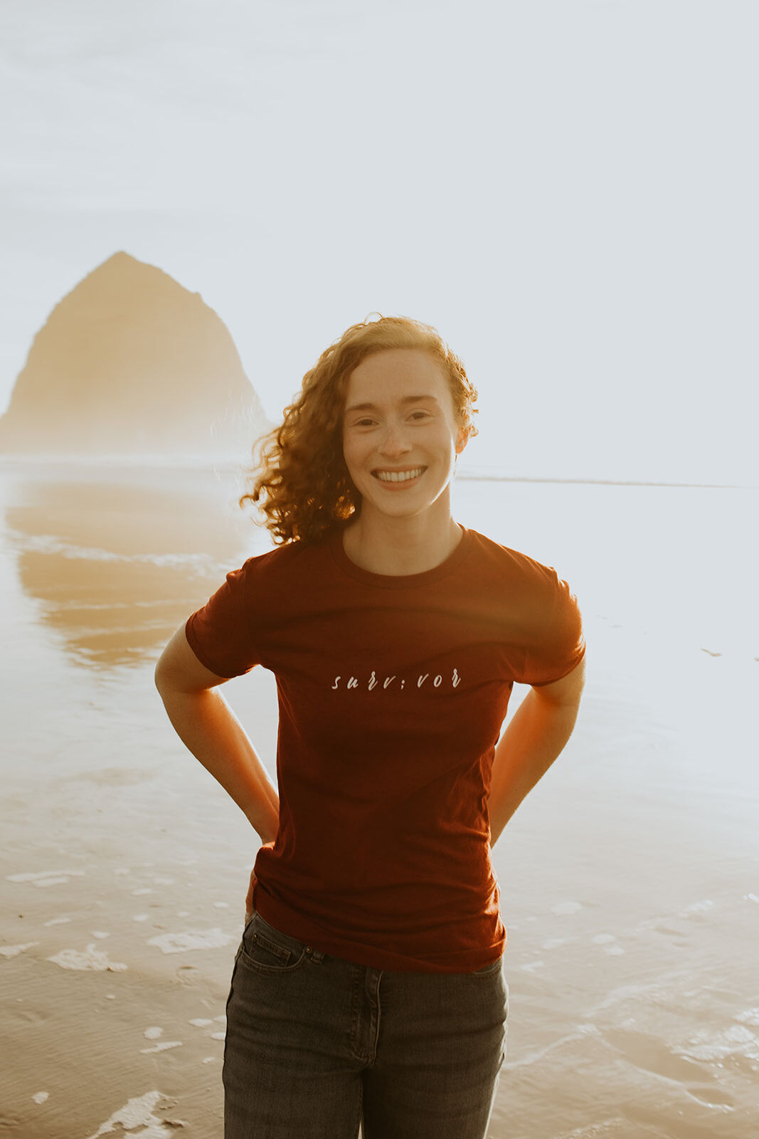 How to Heal - Branding photos at Cannon beach